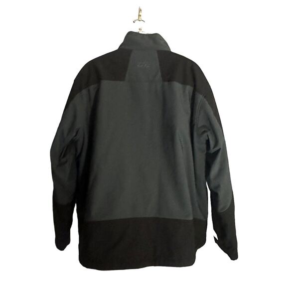 Black Gray Gravel Gear Mens Insulated Soft Shell Jacket Size X-Large - Picture 2 of 14